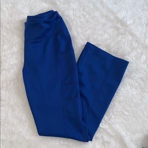 Jaannu yoga Scrub pants in Royal Blue